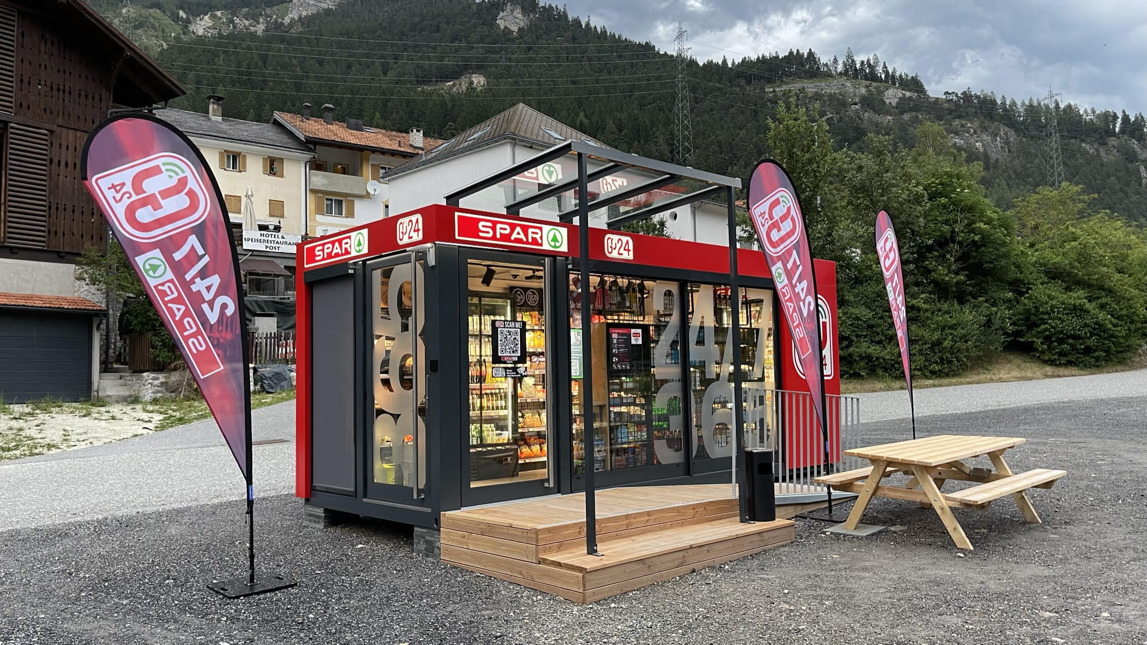 Personalloser Einkauf und digitale Lösungen bei Spar CH